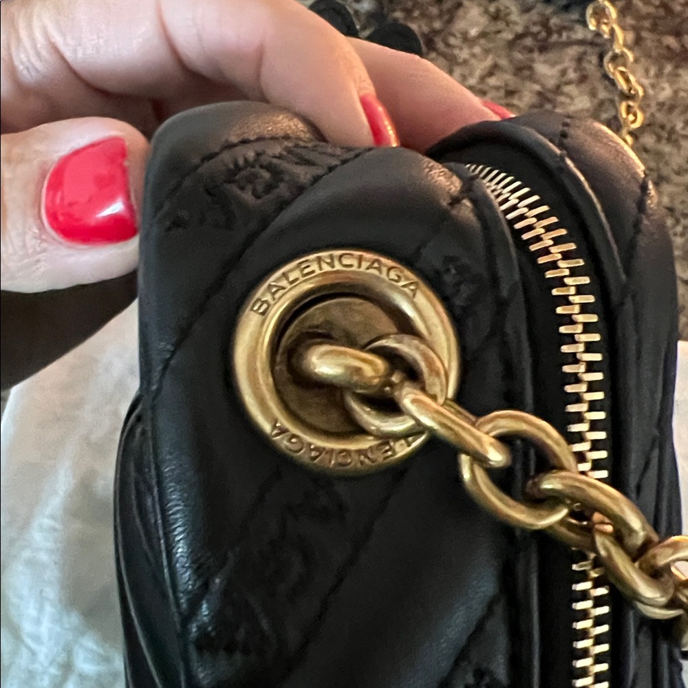Balenciaga Blanket Reporter Crossbody Bag - Picture 8 of 10